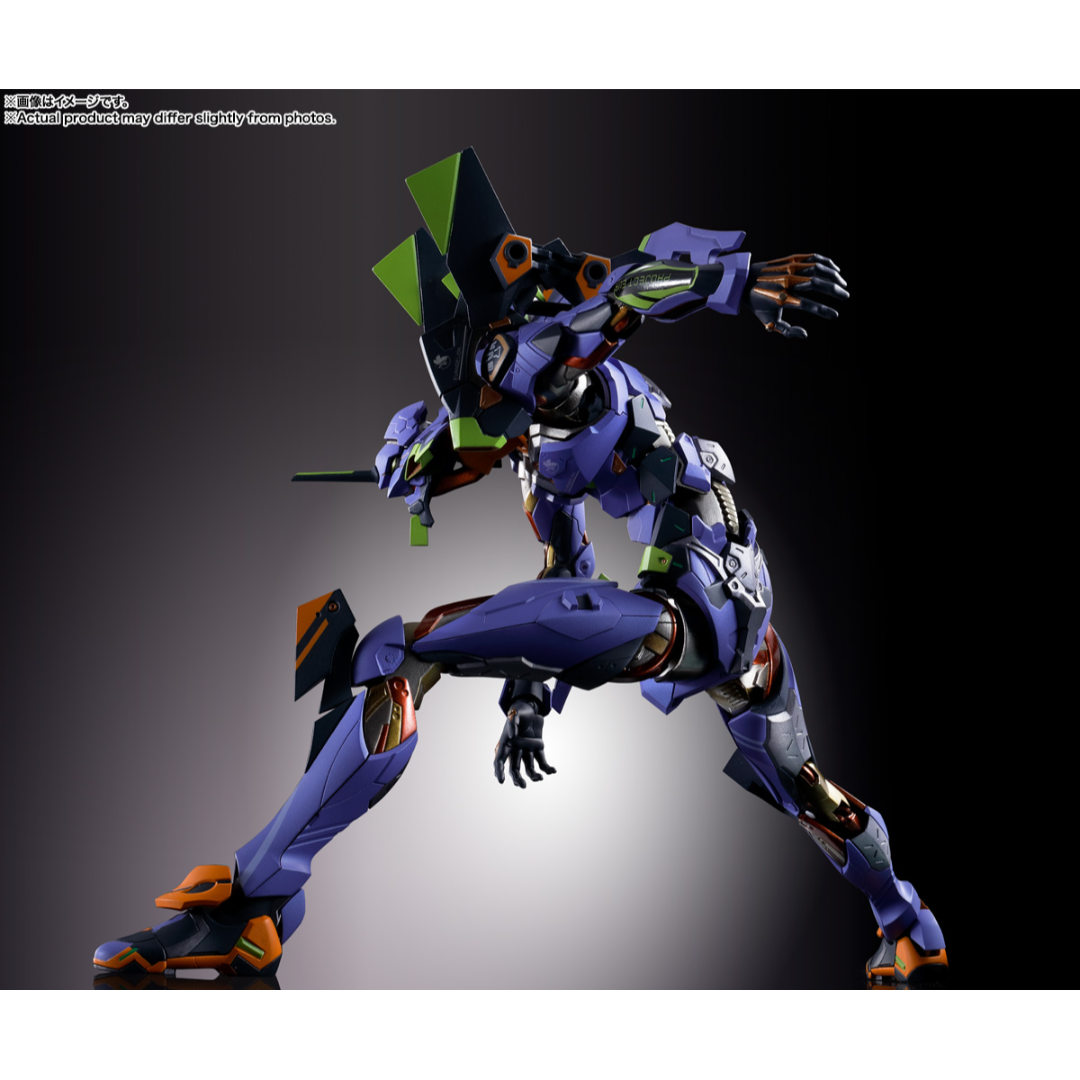METAL BUILD EVANGELION - EVA-01 TEST TYPE 30th WITH THE SPEAR OF GAIUS - Good Toys