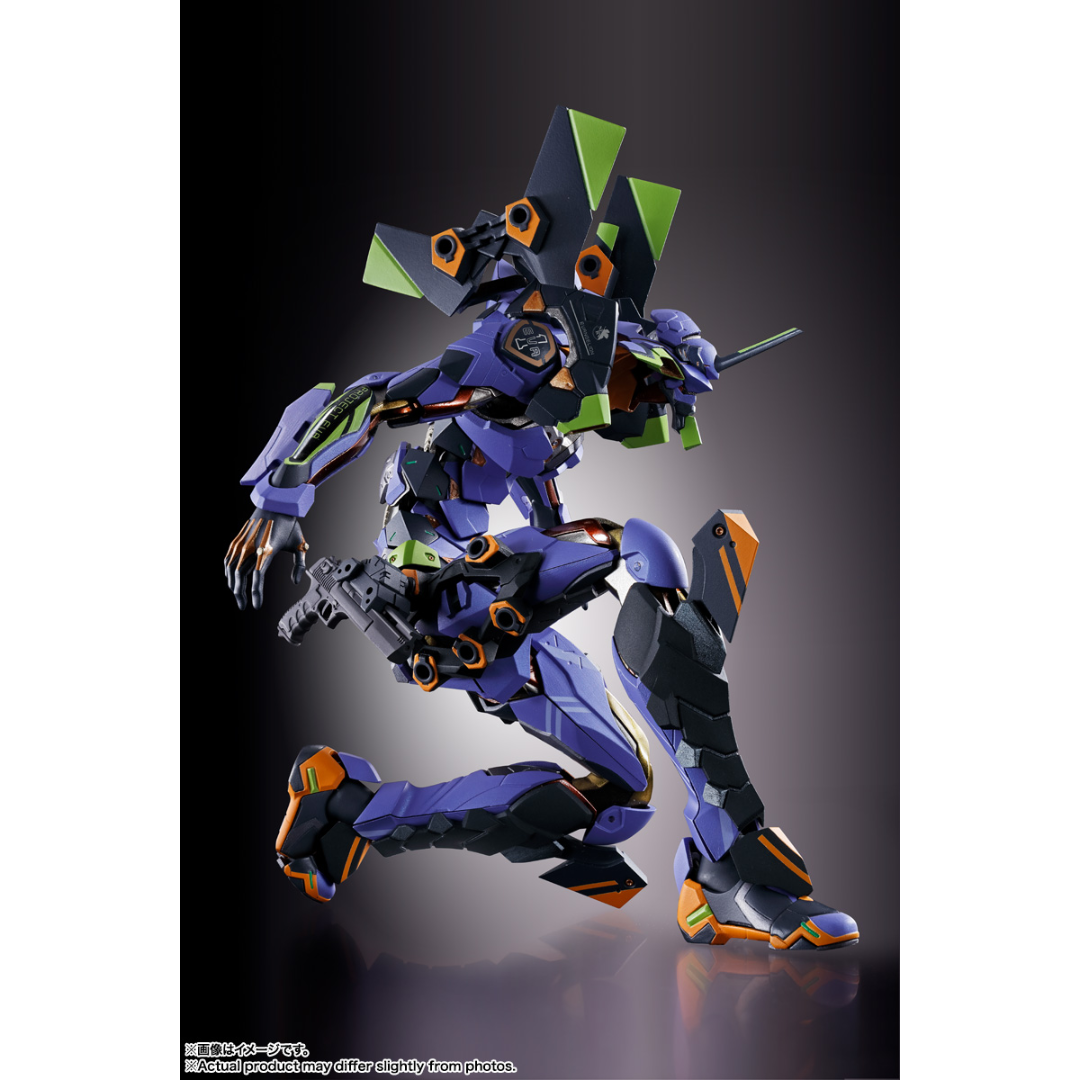 METAL BUILD EVANGELION - EVA-01 TEST TYPE 30th WITH THE SPEAR OF GAIUS - Good Toys