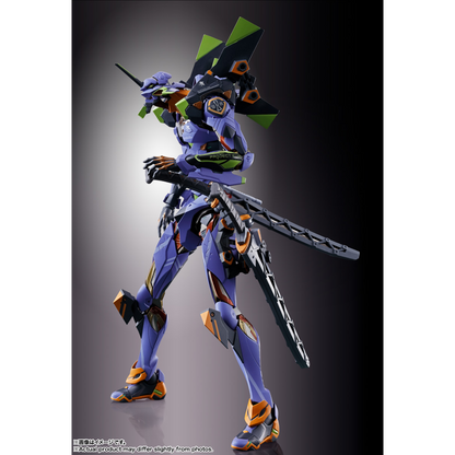 METAL BUILD EVANGELION - EVA-01 TEST TYPE 30th WITH THE SPEAR OF GAIUS - Good Toys