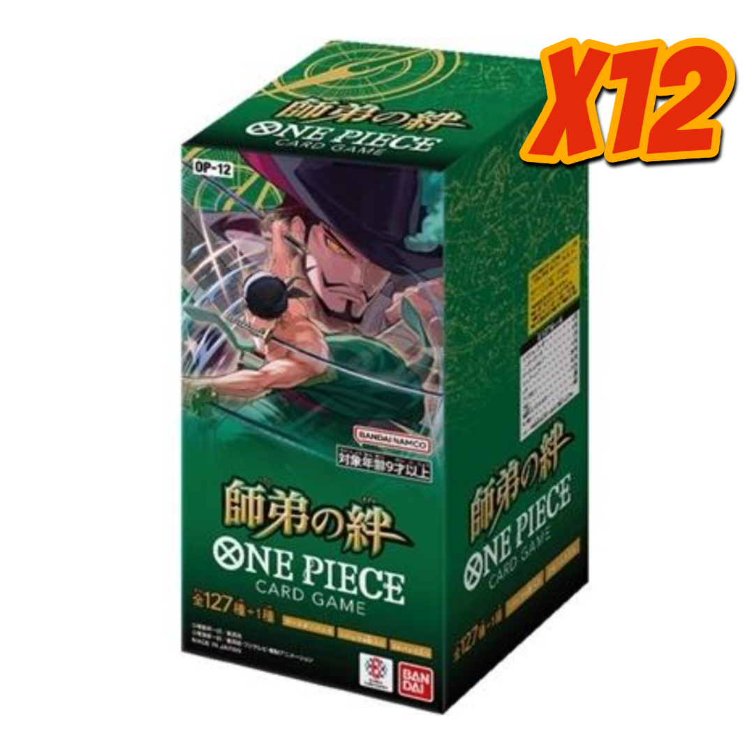 [TCG] ONE PIECE OP-12: LEGACY OF THE MASTER - SEALED CASE (JAP) - Good Toys