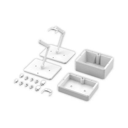 GUNDAM ACCESSORIES - ACTION BASE 7 & OPTION BOX 1 (WHITE)