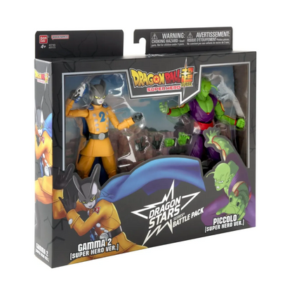 DRAGON STARS BATTLE PACK DRAGON BALL - PICCOLO VS GAMMA 2 (SUPER HERO) - Good Toys