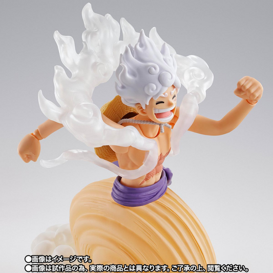 S.H.FIGUARTS ONE PIECE - MONKEY.D.LUFFY (GEAR 5 FUTURE ISLAND EGGHEAD) - Good Toys
