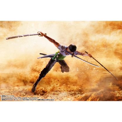 S.H.FIGUARTS ONE PIECE - RORONOA ZORO (ROMANCE DAWN) - Good Toys