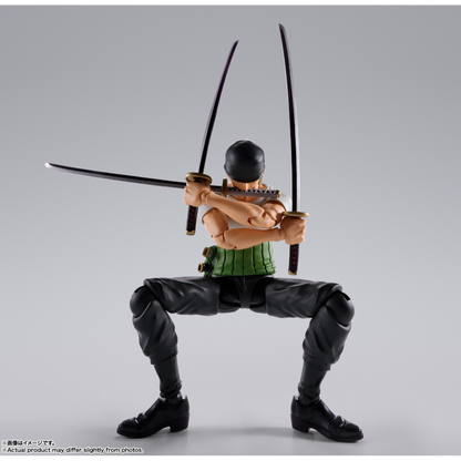 S.H.FIGUARTS ONE PIECE - RORONOA ZORO (ROMANCE DAWN) - Good Toys