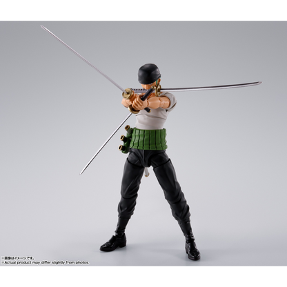 S.H.FIGUARTS ONE PIECE - RORONOA ZORO (ROMANCE DAWN) - Good Toys