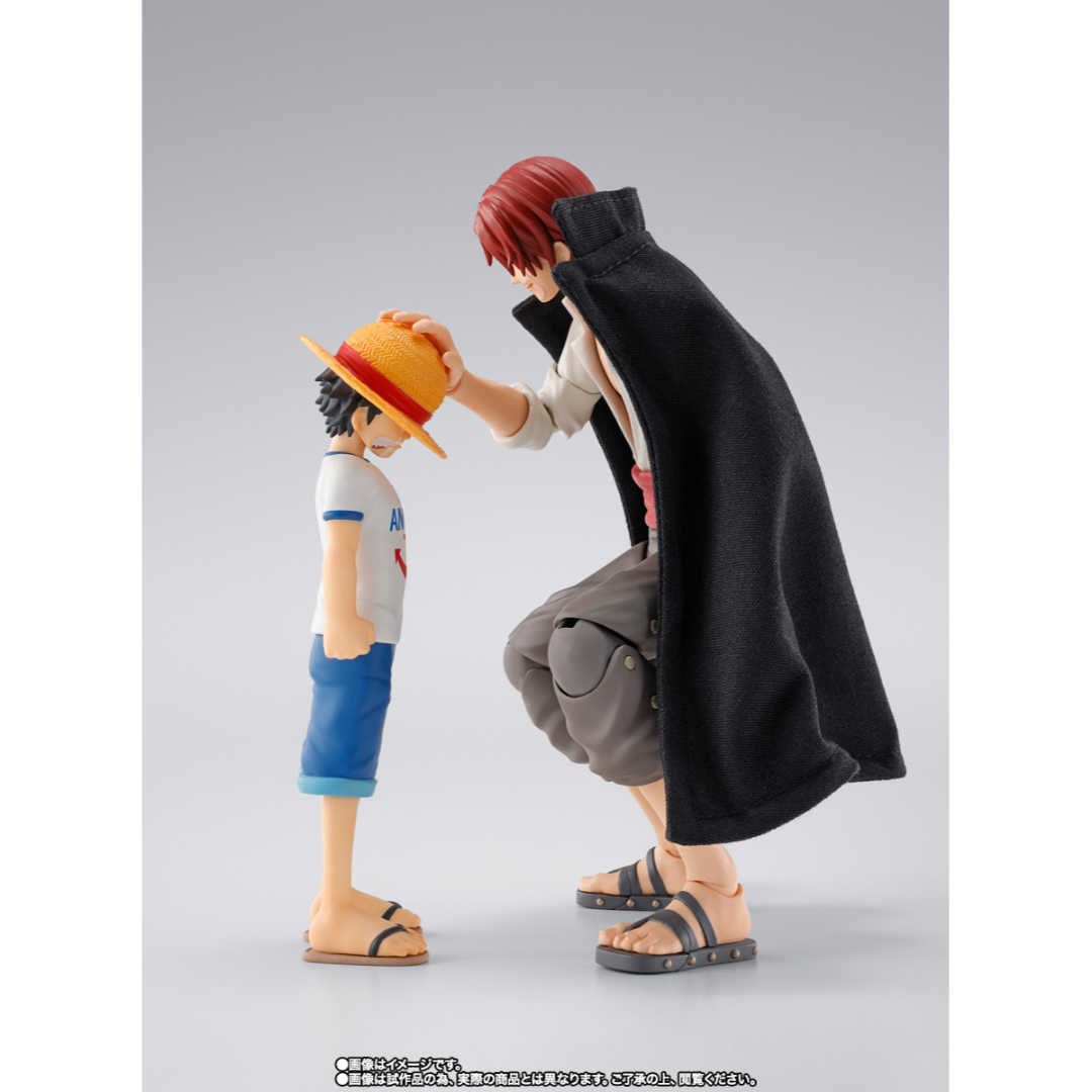 S.H.FIGUARTS ONE PIECE - SHANKS & MONKEY.D.LUFFY (KID ERA) - Good Toys