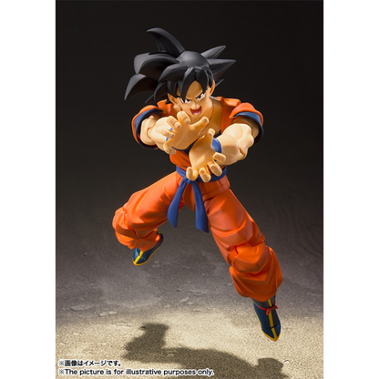 S.H.FIGUARTS DRAGON BALL - SON GOKU - A SAIYAN RAISED ON EARTH - Good Toys