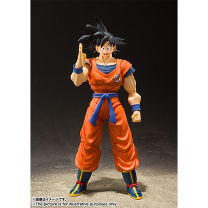 S.H.FIGUARTS DRAGON BALL - SON GOKU - A SAIYAN RAISED ON EARTH - Good Toys