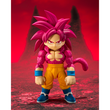 S.H.FIGUARTS DRAGON BALL DAIMA - SUPER SAIYAN 4 SON GOKU (MINI) - Good Toys