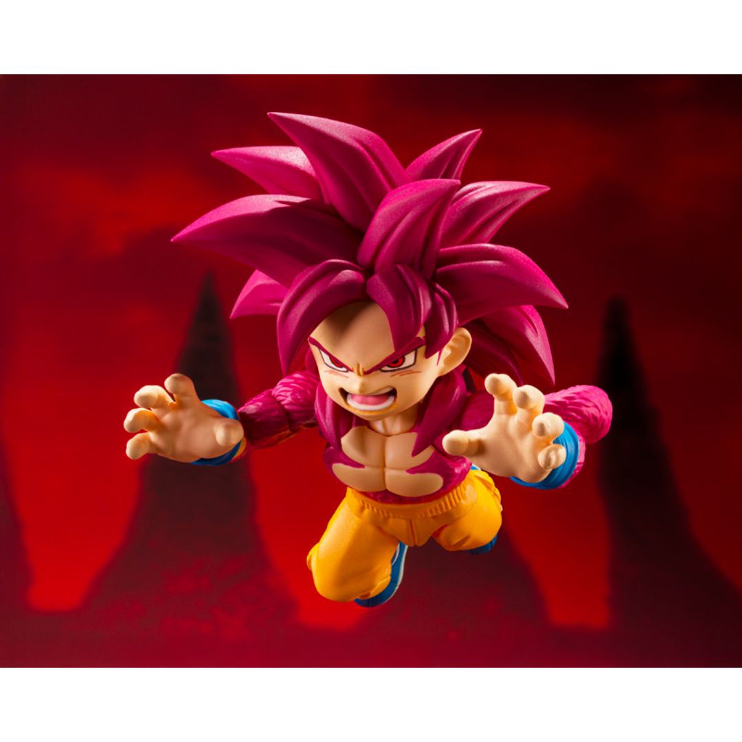 S.H.FIGUARTS DRAGON BALL DAIMA - SUPER SAIYAN 4 SON GOKU (MINI) - Good Toys