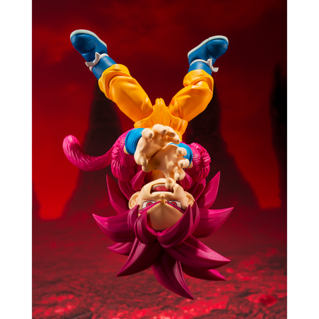 S.H.FIGUARTS DRAGON BALL DAIMA - SUPER SAIYAN 4 SON GOKU (MINI) - Good Toys