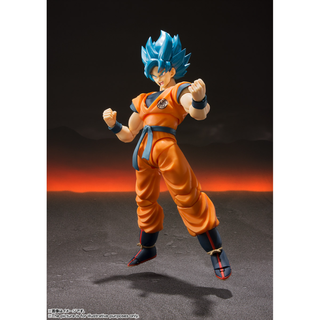 S.H.FIGUARTS DRAGON BALL SUPER SAIYAN GOD - SUPER SAIYAN SON GOKU - Good Toys