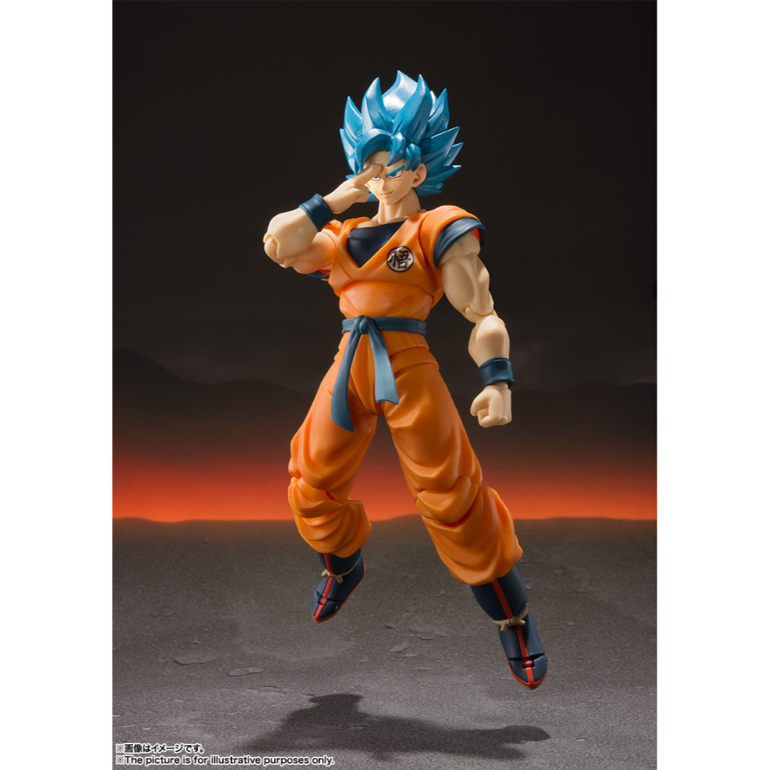 S.H.FIGUARTS DRAGON BALL SUPER SAIYAN GOD - SUPER SAIYAN SON GOKU - Good Toys