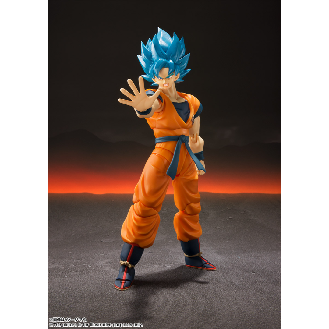S.H.FIGUARTS DRAGON BALL SUPER SAIYAN GOD - SUPER SAIYAN SON GOKU - Good Toys