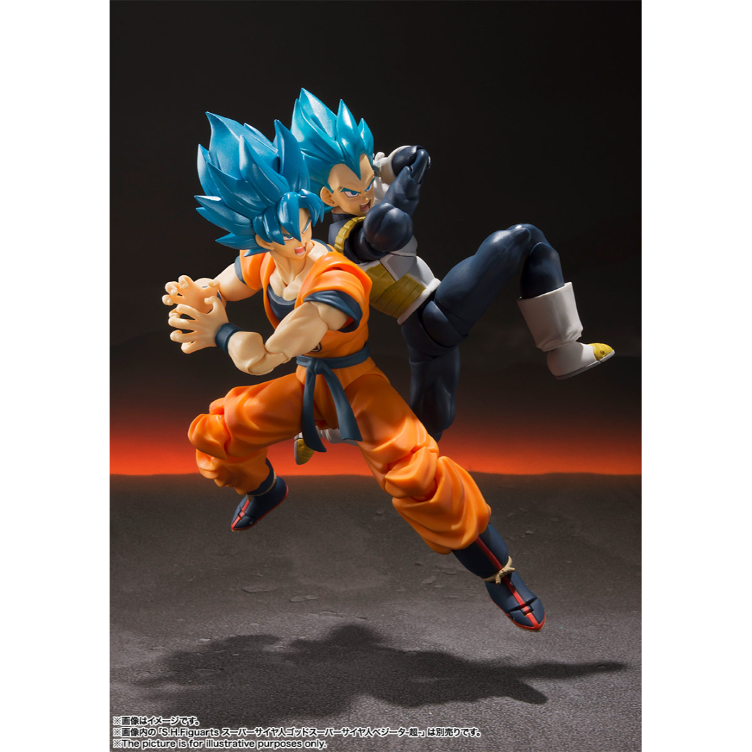 S.H.FIGUARTS DRAGON BALL SUPER SAIYAN GOD - SUPER SAIYAN SON GOKU - Good Toys