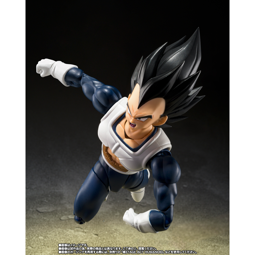 S.H.FIGUARTS DRAGON BALL - VEGETA - OLD BATTLE CLOTHES - Good Toys