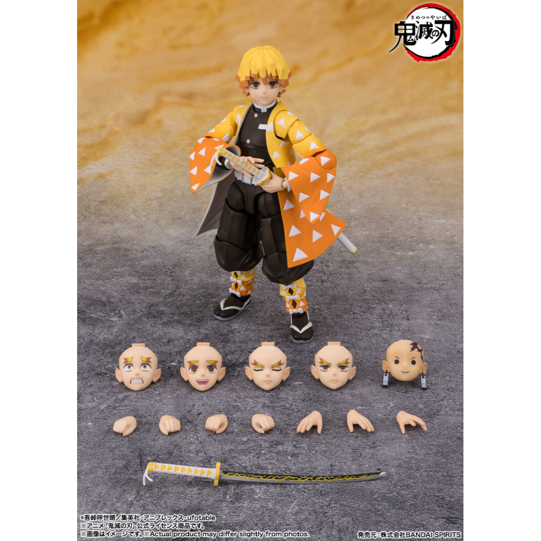 S.H.FIGUARTS DEMON SLAYER - ZENITSU AGATSUMA - Good Toys